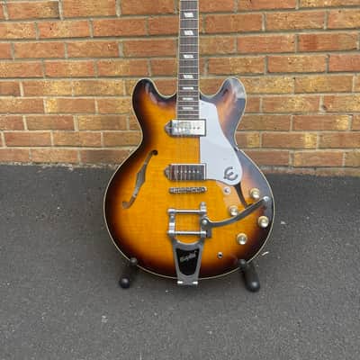 Epiphone Elitist '65 Casino Vintage Outfit 2014 - Vintage Sunburst with Bigsby. image 1