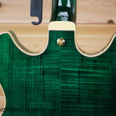 Ibanez AS93FM-TMG Artcore Expressionist - Transparent Moss Green image 8