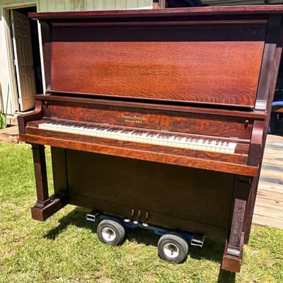 Timeless Acoustic Elegance: Newman Bros. Co. Upright Piano image 2
