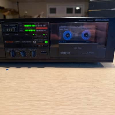 Yamaha Natural Sound Stereo Double Cassette Deck KX-W302U - Clean Serviced Rare! image 6
