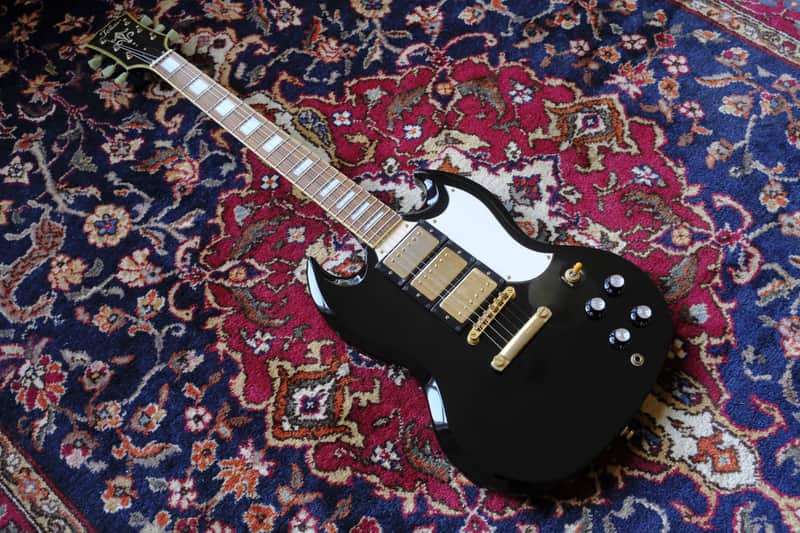 Tokai SG Custom 3-Pickups Ebony image 1