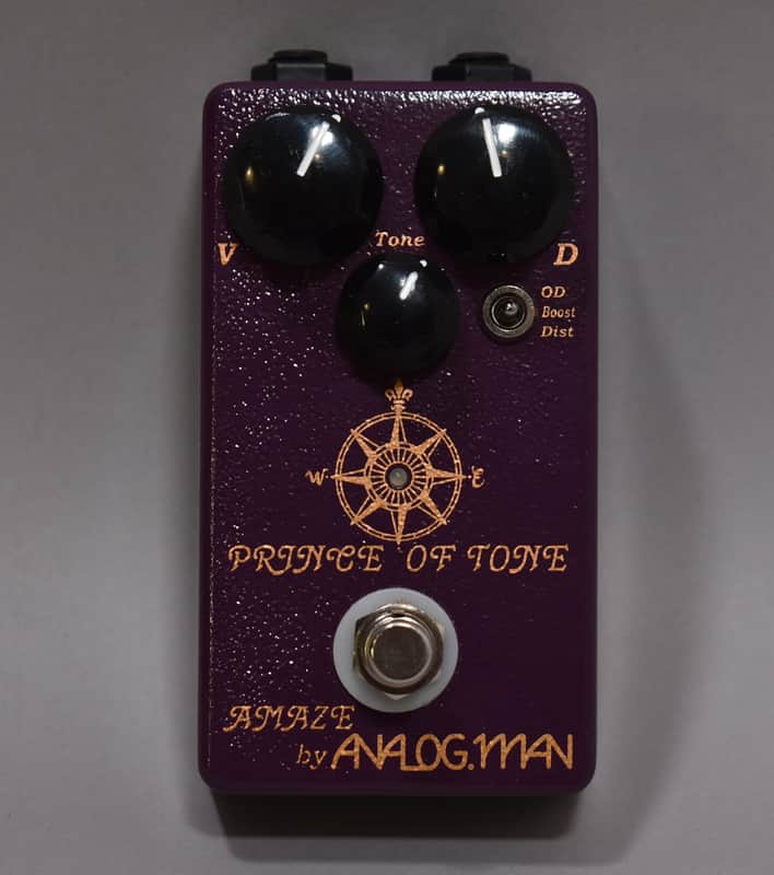 【極美品】ANALOG.MAN PRINCE OF TONE オーバードライブ Analogman Prince of Tone Overdrive Pedal | Reverb