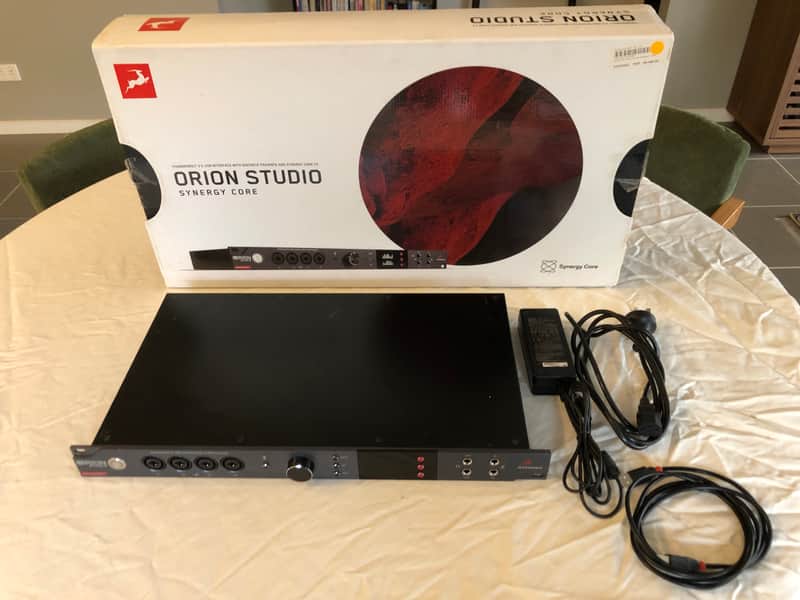 Antelope Audio Orion Studio Synergy Core Thunderbolt Audio Interface with Onboard DSP 2019 - Present - Black image 1