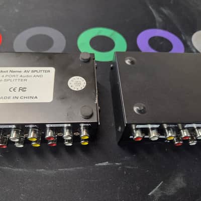 RCA AV Splitter and Audio/Video 4 port Switch 2019 - Black image 3