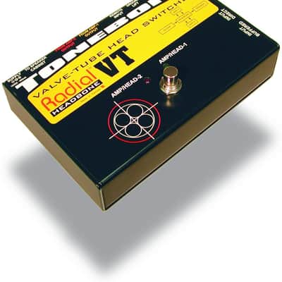 Radial Headbone VT Amp Head Switcher for Tube Amps with 100-watt RMS Rating and Remote Control Port image 1