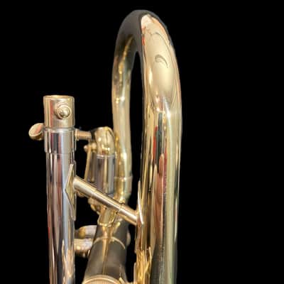 John Packer Ltd JP176 SOPRANO Eb CORNET WITH 1ST AND 3RD VALVE TRIGGERS 2021-2022 - BRASS image 18