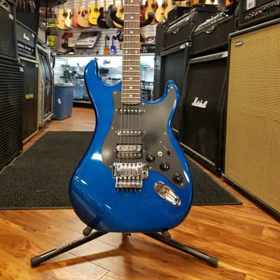 Kramer Focus 3000 MIJ! 1980's Gloss Blue Serious Shredder! image 1