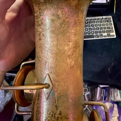 Vintage Buescher True Tone Low Pitch Saxophone image 2