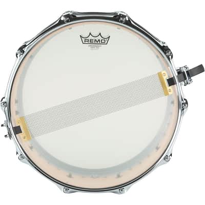 Pork Pie Aluminum Maple Hybrid Snare Drum Regular 14 x 6.5 in. Champagne Sparkle image 2