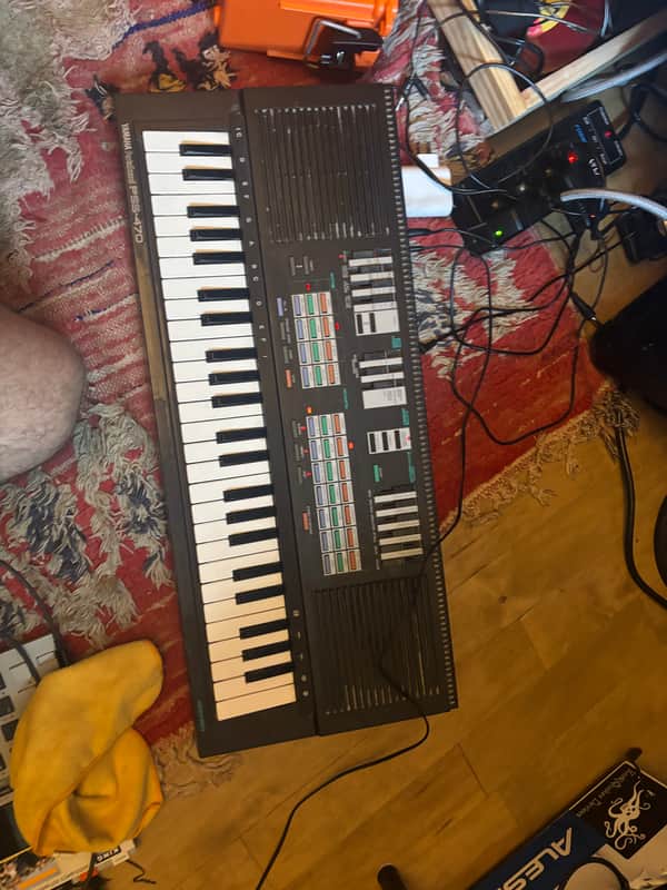 Yamaha PSS-470 Synthesizer 1987 - Black image 1