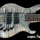 2023 Paul Reed Smith PRS Gary Grainger Signature 5-String Bass 10 Top ~ Faded Whale Blue