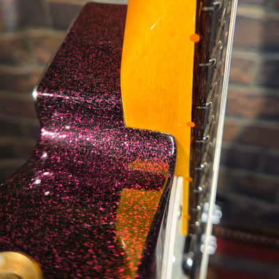 Fender 2023 Limited Edition Custom Shop FSR '63 Telecaster Magenta Sparkle w/ OHSC & CoA image 14