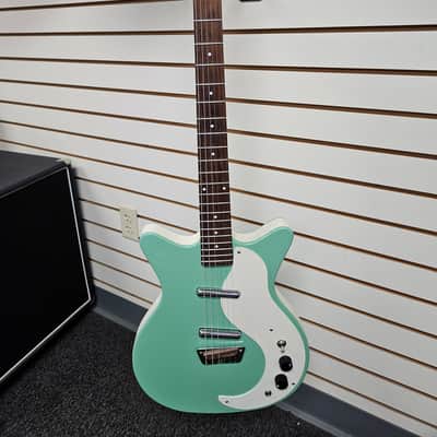 Danelectro Stock '59 DC 2018 - Vintage Aqua image 1