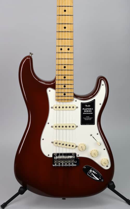 Fender Player II Stratocaster Chambered Mahogany Transparent Mocha Burst image 1