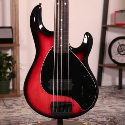 MusicMan Stingray Special 5 Strings H - Ebony Fingerboard, Raspberry image 12