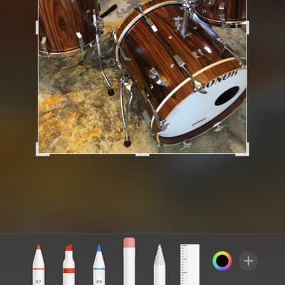 Sonor Champion 70s Beech ,Rosewood image 7