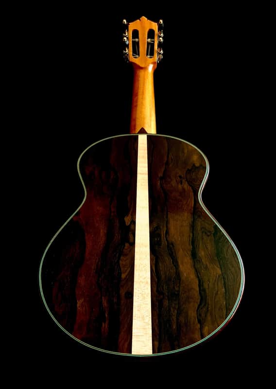 Leonardo Rojas Artisan Concert Ukulele-Spruce/Ziricote and Flamed Maple image 1