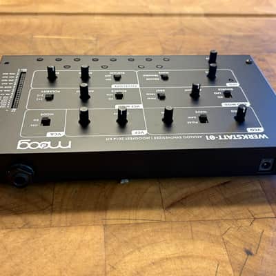 Moog Werkstatt-Ø1 Analog Synthesizer Kit 2020 - Present - Black image 7