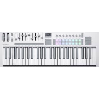 Novation Launchkey 49 Mk4 Keyboard Controller - White