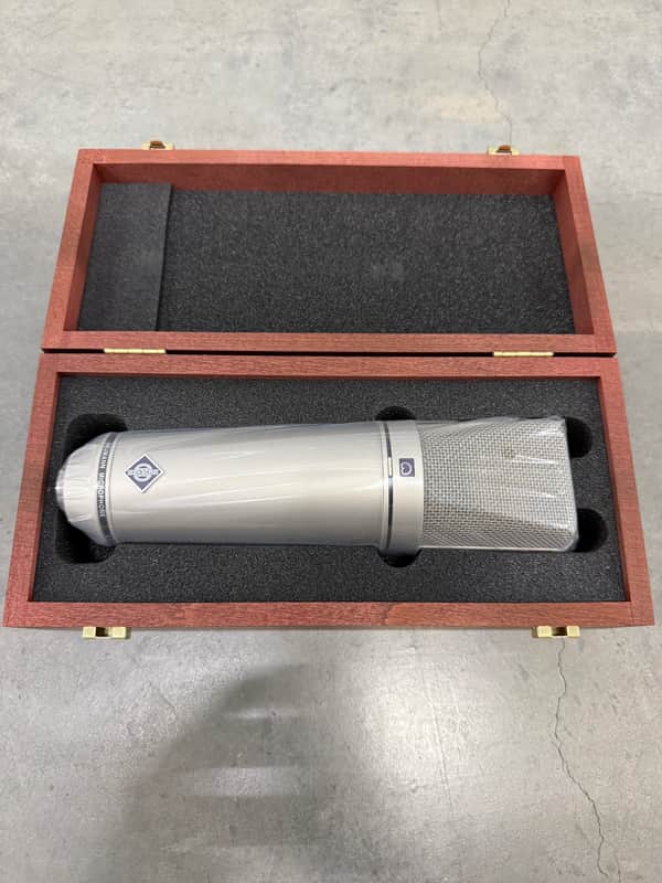 Neumann U 87 Ai Large Diaphragm Multipattern Condenser Microphone 1986 - Present - Nickel image 1