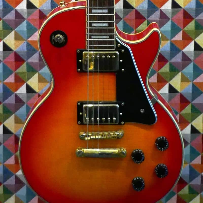 2000 Epiphone Les Paul Custom Flame Burst