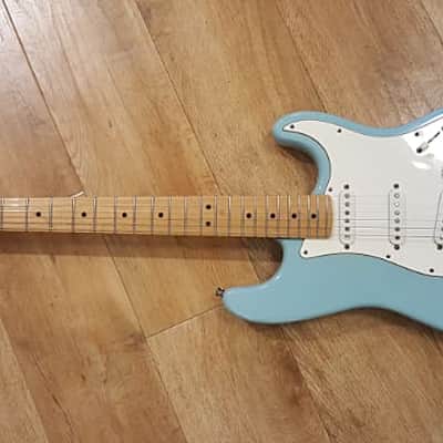 Fender American Standard Stratocaster 1996 Daphne Blue image 2
