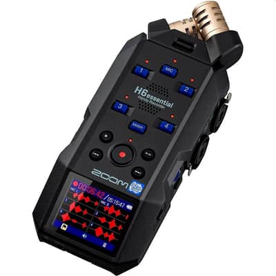 ZOOM H6essential 6-Track Portable Studio or Field Recorder USB Audio Interface image 6