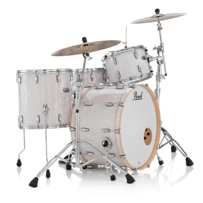 Pearl PMX Professional Series 3-Piece Drum Shell Pack 24/16/13 White Marine Pearl image 2
