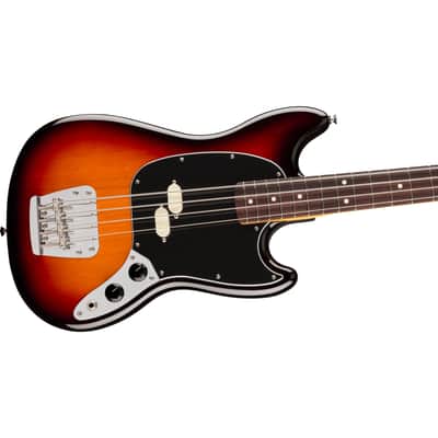 Fender American Professional Classic Mustang Bass RW 3-Color Sunburst - 4-String Electric Bass image 4