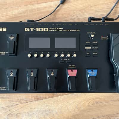 Boss GT-100 Version 2.0 Guitar Effects Processor 2014 - Present - Black image 1