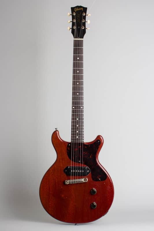 Gibson Les Paul Junior Solid Body Electric Guitar (1960), ser. #011761, black tolex hard shell case. image 1