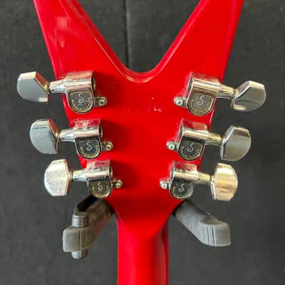 Dean  Baby Z 1982  USA made Electric Guitar Candy Apple Red  w/OHSC image 10