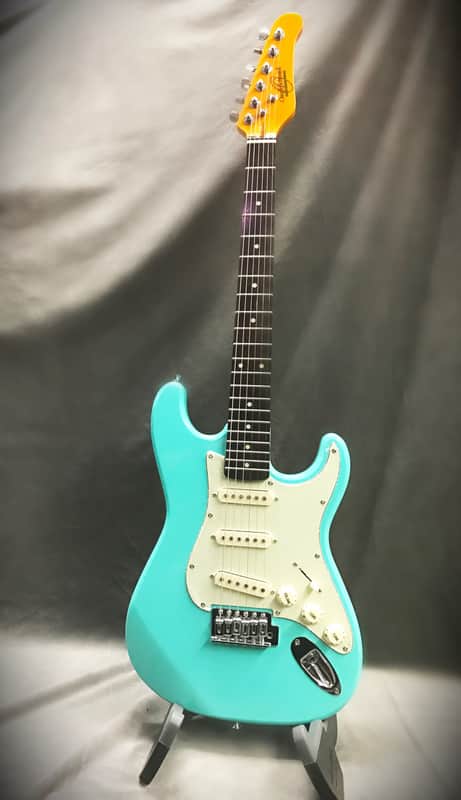 Oscar Schmidt OS30-SG 3/4 Size Surf Green image 1