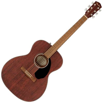 Fender CC-60S Concert Acoustic Guitar – All-Mahogany image 1
