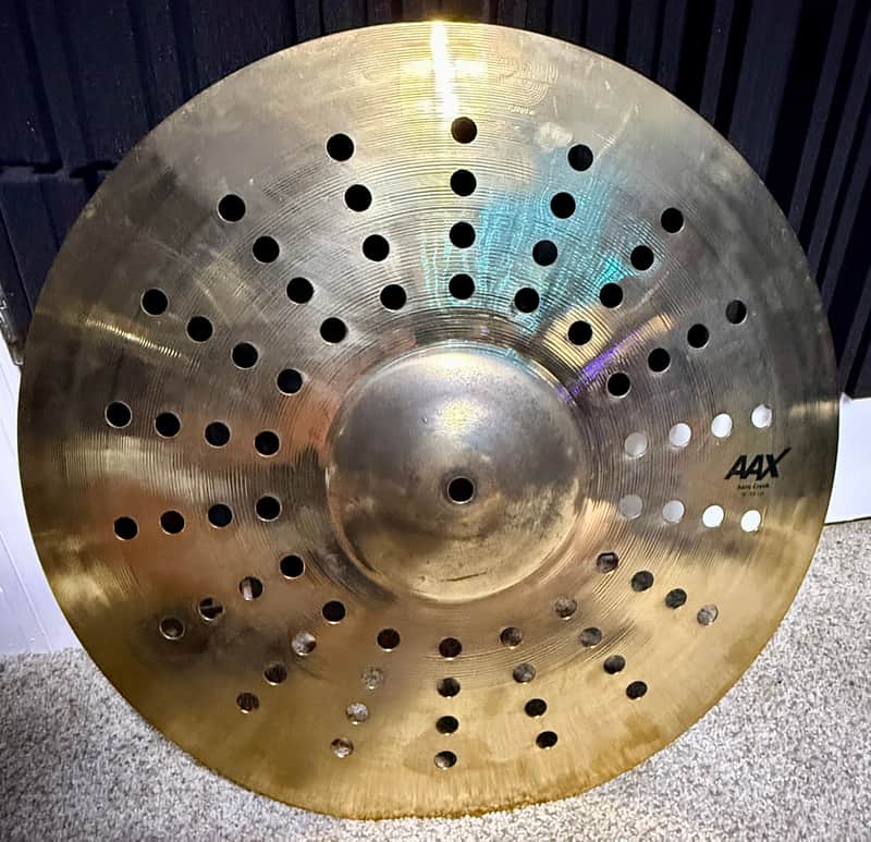 Sabian 18" AAX Aero Crash Cymbal 2019 - Present Brilliant image 1