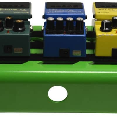 Gator GPB-LAK-GR Screamer Green Small Aluminum Pedal Board with Gator Carry Bag and 6 Patch Cables image 3
