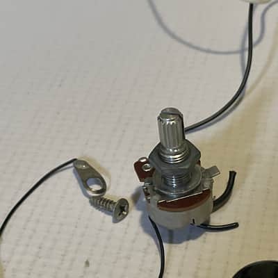1980's Japan Charvel Jackson Import Model 1 Series Factory Wiring Harness Electronics w/ Knob image 4