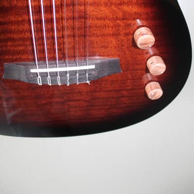 Brand New Cordoba Stage Thinbody Nylon String Acoustic/Electric Guitar - Edgeburst image 5