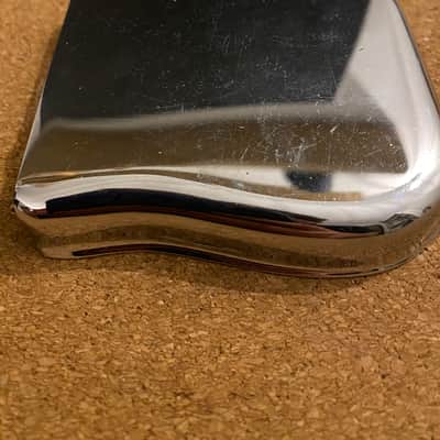 Vintage Fender Telecaster "Ashtray" Bridge Cover - Original 1969 Chrome image 4