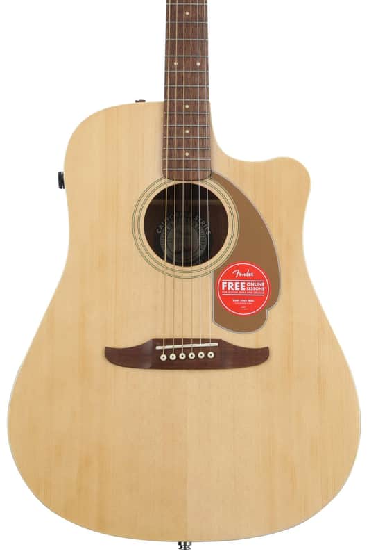 Fender Redondo Player Acoustic-electric Guitar - Natural image 1