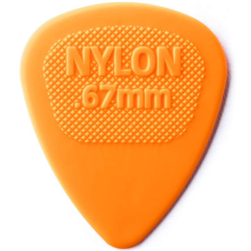 Dunlop 443R67 Nylon MIDI .67mm Guitar Picks (72-Pack) image 1