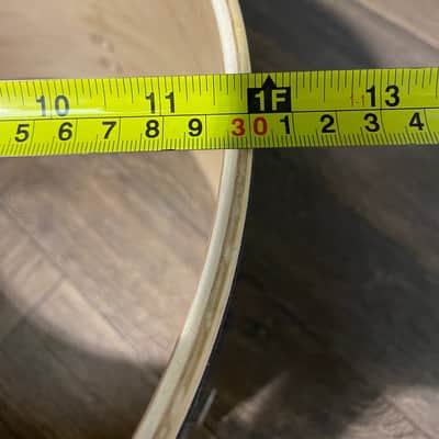 Pearl Export EXX Tom Drum Shell 12”x8” Bare Wood #NN46 image 5