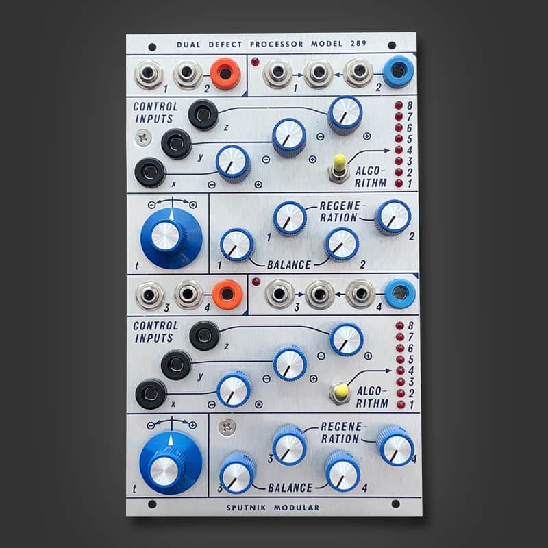 Sputnik Modular Dual Defect Processor Model 289 DSP module for the Buchla format image 1