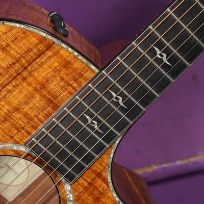 2006 Taylor K14ce Koa Jumbo Cutaway Guitar (VIDEO! Fresh Work, Ready) image 5