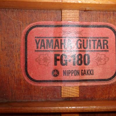 1971 Yamaha FG180 Red Label Nippon Gakki Bargain Sale! image 24