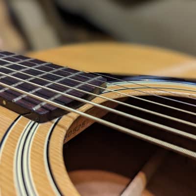 Yamaha FG-152 Orange Label 000-Style Acoustic Guitar Nippon Gakki 1980 image 9
