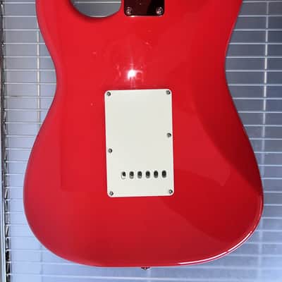 Fender REaD Partscaster parts guitar Strat Stratocaster  - Red electric guitar image 2