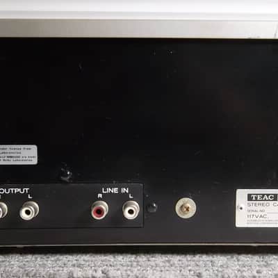 1982 TEAC CX-350 Silverface Stereo Cassette Deck New Belts & Serviced 08-2021 Very Good #290 image 10