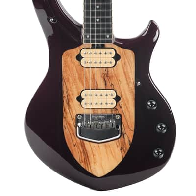 Music Man Majesty 6 Jester Red Spalted Maple BFR 2020 image 5