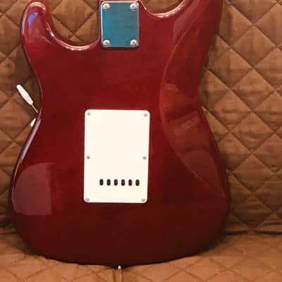 Washburn SFDSB Deluxe Sonamaster Double Cut Solid Body Flame Maple Top Maple Bolt-on Maple Neck 6-String Electric Guitar image 5
